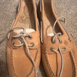 Sperry Tan Leather Loafers
